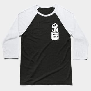 Dissaproving Pocket Pussy Baseball T-Shirt